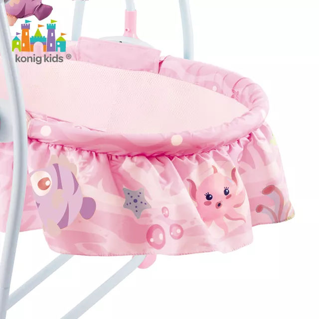 Baby Bed Automatic Swing Rocking Baby Cradle – konigkids