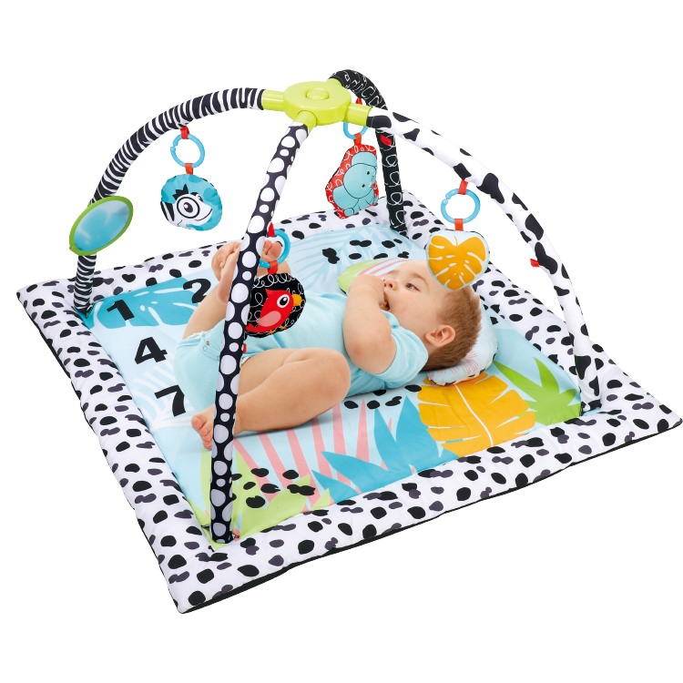 Baby Portable Gym Mat, Baby Travel Mat, Con 8pcs Bolas Gratis, Interior Y  Exterior Plegable Carry Mat, Para Bebé De 0-18 Meses