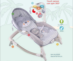 Baby Rocker With Crib Mobile