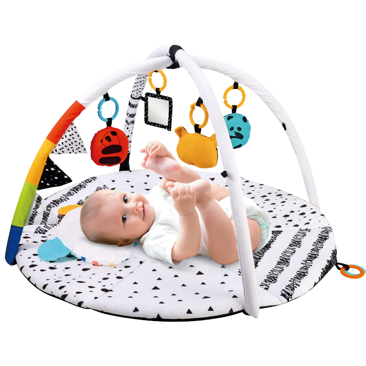 Nordic Padded Play Mat - Tummy Time Mat - Soft Baby Play Mat
