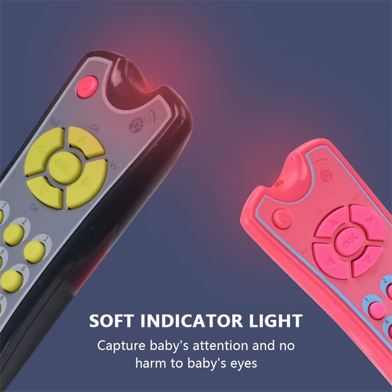 HTOCINQ Baby Music TV Remote Control, Early Educational Electric Numbers  Learning Toys, Baby Music TV Remote Control Educational Electric Numbers