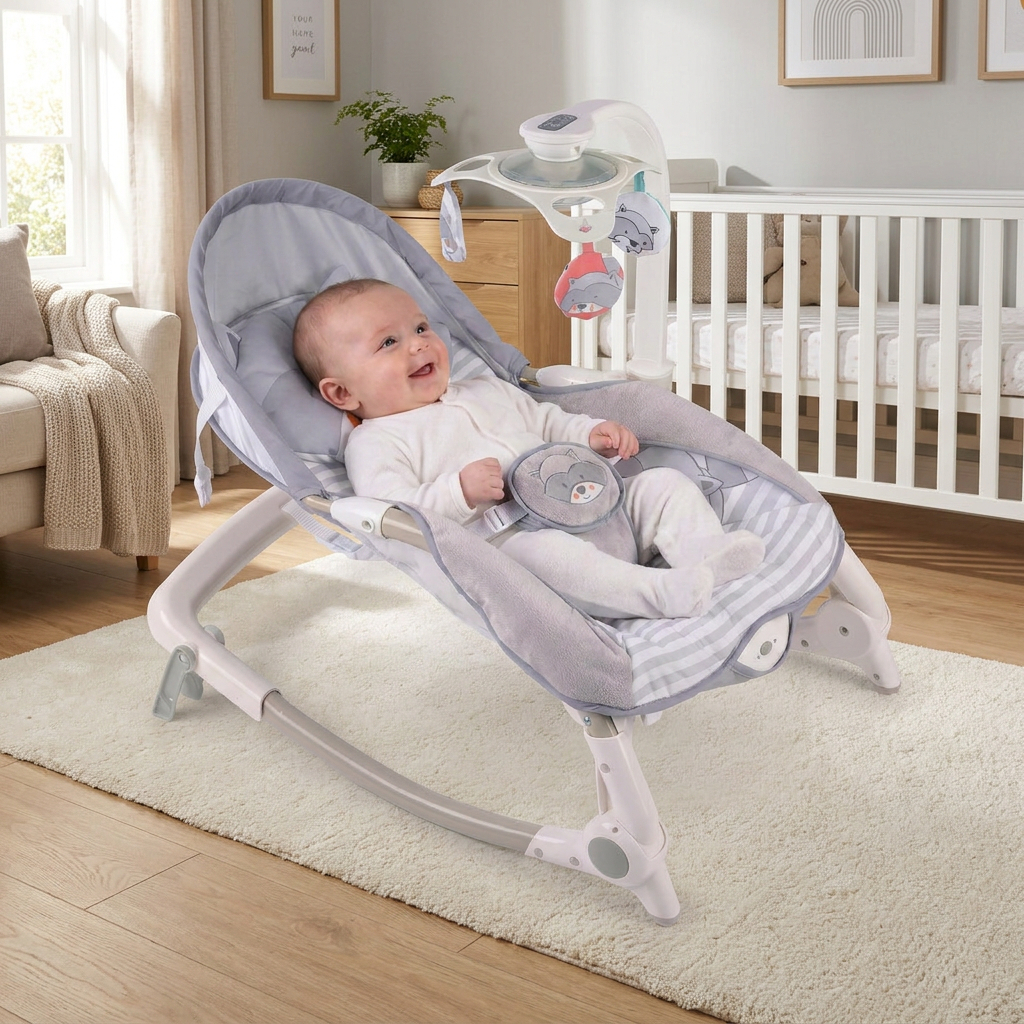 DreamNest™ Smart Baby Rocker - 图片 4