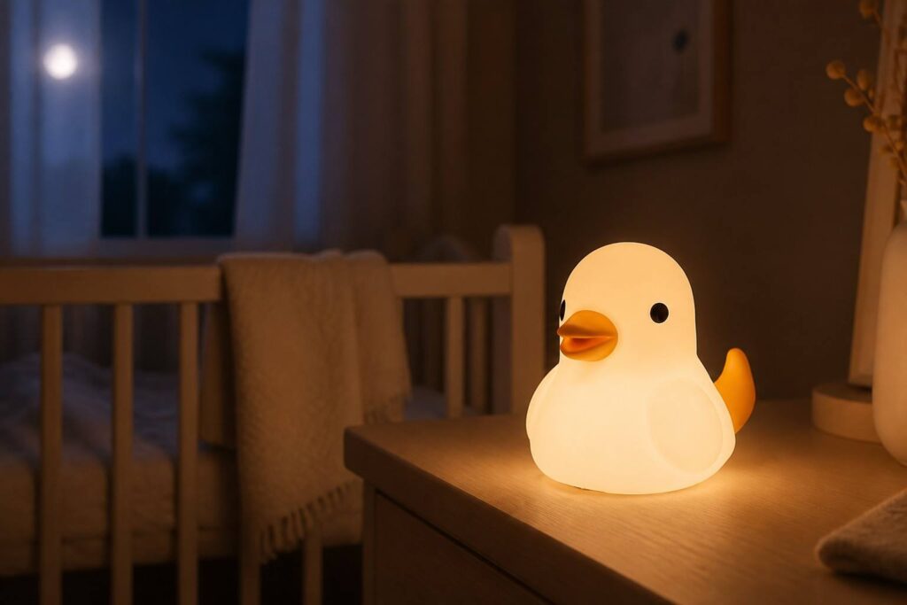 Meet the Glowing Duck: The Nightlight Comfort Toy That Soothes Your Baby to Sleep