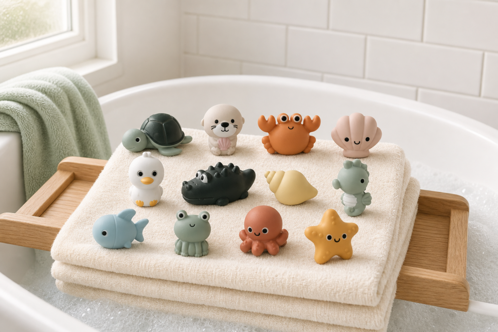 Mold Free Baby Bath Toys: 12-Piece Cute Animal Bath Toy Set Review